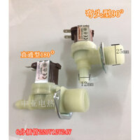 Ac220v Đầu vào nước Van điện từ Máy làm đá Van điện từ bằng nhựa Van điện từ 6 điểm Công tắc lưu lượng nước Van điện từ 12V