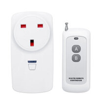 AC85V-250V Wireless Remote Control Socket UK Standard Socket with Smart Remote Controller