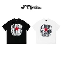 ACADEMY TEE - Áo thun ngôi sao thêu đắp