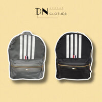 ⚡️[Cao Cấp - Loại 1] - Balo Thom Vải Dù Canvas Cao Cấp Phối Kẻ Sọc Nổi Bật - Cặp Sách Đi Học Đi Chơi Nam Nữ