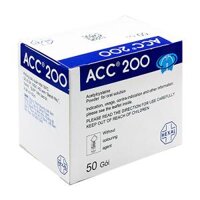 ACC 200 Acetylcystein 200mg Lindopharm (H/50gói/3g)