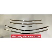 Accent 2024 2025 Nẹp viền cửa kính inox ốp cong kính