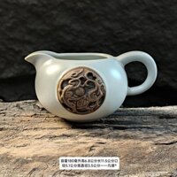 Accessories White Old Goods Front Gongbei Tea Set Gongdao Cup Household Tea Sea Ru Tea Brewing Ceramic Special Clearance Twenty-Five Years 3VIM