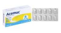Acemuc 200mg (Hộp 3 vỉ x10 viên) (Acetylcystein) – viên