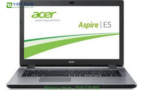 Laptop Acer Aspire E5-771G-501W - Intel Core i5-5200U 2,2GHz, 4GB DDR3, 500GB, VGA, 17.3" HD