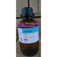 Acetone 99.5% chai 500ml pha nước rửa móng tay aceton axeton