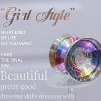 Aceyo Mercy 8 Phiên bản vòng ngoài Vòng thép không gỉ Cuộc thi thi 1A Kim loại cao cấp yoyo Ball yoyo A
