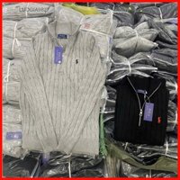 ♞️[Chất lượng cao] - Áo len dệt kim bằng vải len Ralph Lauren, Áo len nam, Áo len có khóa kéo Ralph Laurent 2025