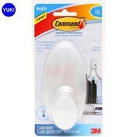 ⚡️Chất Lượng⚡️ BATH 19 MÓC TREO VẬT DỤNG NHÀ TẮM COMMAND-3M 3kg Vỉ 1 Cái XA006713334 YUKI MISE Phân Phối Chính Hãng💯