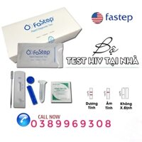 ❤️[CHE TÊN] [COMBO 10 BỘ] Que Thử Test Thử Nhanh xét nghiệm HIV Tại Nhà HIV RAPID TEST FASTEP Chính Xác 99,9% của Mỹ