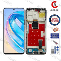Acheng Tương Thích Cho Huawei Honor X8a CRT-LX1 CRT-LX2 CRT-LX3 LCD Bộ Số Hóa Màn Hình Cảm Ứng Thay Thế Một Phần