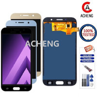 Acheng Tương Thích Cho Samsung Galaxy A7 2017 A720 LCD Bộ Số Hóa Màn Hình Cảm Ứng Thay Thế Một Phần