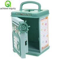 Achieve YÊU THÍCH Mini Atm Máy Trang Trí Nhà Cửa Tay Con Heo Ngân Hàng Đồ Chơi Sáng Tạo Đồng Xu Tiền Hộp An Toàn Tiền Mặt