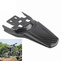 ​Cho Surron Phần Ebike Bụi Bẩn Xe Đạp Khung Xe Máy Fender Sợi Carbon Enduro Pitbike Phía Sau Chắn Bùn Phụ Kiện Ánh Sáng Ong X S