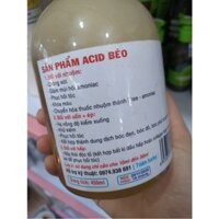 Acid béo loãng sản phẩn hỗ trợ các sản phẩm uốn, duỗi nhuộm trong ngành tóc khóa màu, khử kiềm 450ml