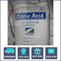 Acid Citric Monnohydrate_Chất tạo chua vị chanh (Bao 25Kg)