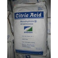 Acid Citric Monnohydrate_Chất tạo chua vị chanh / Bột chanh  (Bao 25Kg) _ Gía siêu rẻ