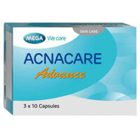 Acnacare Advance Viên Uống Giảm Nhờn Tránh Tái Phát,Giảm Thâm Mụn