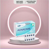 Acnacare hỗ trợ giảm mụn, viêm tuyến bã nhờn (hộp 30 viên)