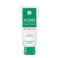 Acnes Creamy Wash – Kem Rửa Mặt Ngăn Ngừa Mụn