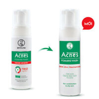 Acnes Foaming Wash, rửa sạch bã nhờn, tế bào chết, bụi bẩn tận sâu