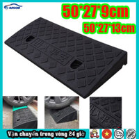 ⚡️COD⚡️Dốc bục lên xuống xe máy, xe hơi bằng nhựa hình tam giác, Cầu dắt xe máy lên xuống bậc thềm chất liệu PVC bền bỉ
