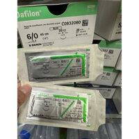 ❤️[COMBO 30 SỢI] Chỉ khâu phẫu thuật 6/0 dafilon 6/0,chỉ phẫu thuật thẩm mỹ không tan Dafilon 6/0 Braun B.Braun