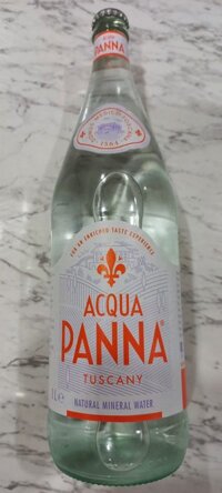 Acqua Panna Still Mineral Water. San Pellegrino 1L