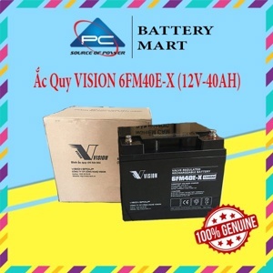 Acquy Vision 12V 40Ah 6FM40E-X