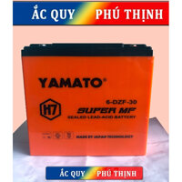 Acquy Xe Đạp Điện Yamato H7 12V-30AH 6-DZF-30 (hàng CAO CẤP chất lượng cao)