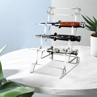 Acrylic Dao Hiển Thị Đứng Quân Sự Dưa Hấu Dao Bướm Cột Giá Để Đồ Dao