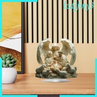 Acrylic Gia Đình Thiên Thần Trang Trí Dễ Dàng Lắp Đặt DIY Trang Trí Tiệc Trang Trí Cho Ngày Lễ Góc Trưng Bày Kệ Nhà Lò Sưởi