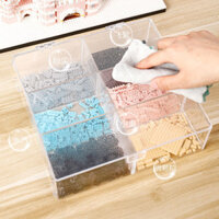 Acrylic lâu đài Lego mảnh hộp khối xây dựng tủ bảo quản nhựa lưu trữ lưới phân loại đồ chơi