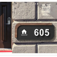 Acrylic Nhà Biển Số Ký Túc Xá Ký Túc Xá Phòng Biển Số Khách Sạn Hộp Khách Sạn Miếng Dán Cửa Tấm Nhắc