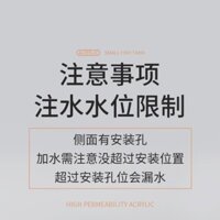 Acrylic trong suốt bể cá betta đa lưới kết hợp nhiều lớp cá để bàn tích hợp bể cá hộ gia đình nhỏ n