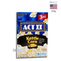 ACT II Microwave Popcorn Kettle Corn Old Fashioned Sweet & Salty