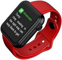 ACTEA Đồng Hồ Thông Minh Đo Huyết Áp Chống Thấm Nước Nam Nữ - Đồng Hồ Thông Minh Smartwatch Theo Dõi Nhịp Tim và Dự Báo Thời Tiết (Màu Đen)