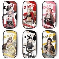 Action Mobile Game Girl Design Q Phiên bản Hộp đựng bút chì phong cách có dây kéo đa chức năng