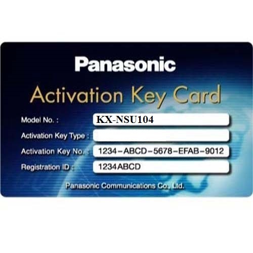 Activation key mở rộng tổng đài Panasonic KX-NSU104
