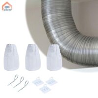 Acutuna 3x Máy Sấy Lỗ Thông Hơi Catcher Với Móc Trong Suốt Và Dây Buộc Khóa Kéo Cho Chụp Và Bụi Phần Accs