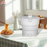 Acutuna Nồi Sưởi Ấm Mini 1.2L Ấm Siêu Tốc Điện Silicon Nồi Nồi Nước Đun sôi Cho Ký Túc Xá Văn Phòng Khách Sạn Nấu Cơm Chuyến Công Sở