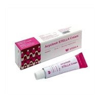 Acyclovir Stella Cream trị nhiễm virus Herpes simplex da tuýp 5g