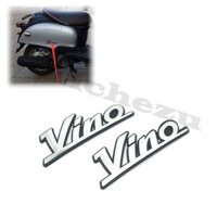 Acz Xe Máy Xe Tay Ga Thân Fairing Decal Mạ Stereo Logo Miếng Dán Thân Xe Cho Yamaha VINO 5AU