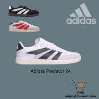 Ad Predator 24 League Freestyle Falcon City bộ sưu tập giày thể thao thấp đa năng phong cách bóng đá Đức màu trắng và đen # 215