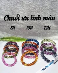 (ad10675) Vòng Tay Đá Ưu Linh Màu