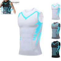 Ad1vn Nén Top Nam Tập Gym Áo Sơ Mi Không Tay Nhanh Khô Pring Thể Thao Nam Thể Dục Thể Hình Áo Tập Luyện Cơ Top Martijn
