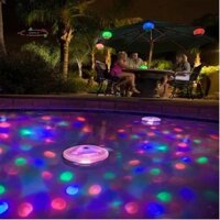Adachoi LED Bể Bơi Nổi Đèn Disco Dưới Nước Chống Thấm Nước RGB Chìm Đèn Cho Bé Tắm Tiệc Ngoài Trời Ao Trang Trí VN
