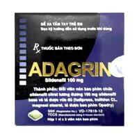Adagrin 100mg ICA 3 viên – Thuốc cường dương