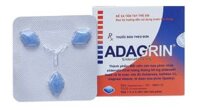 Adagrin 50mg điều trị rối loạn cương dương (1 vỉ x 3 viên) hàng nhập khẩu