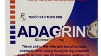 ADAGRIN 50MG (sildenafil 50mg ICA )H/3 viên